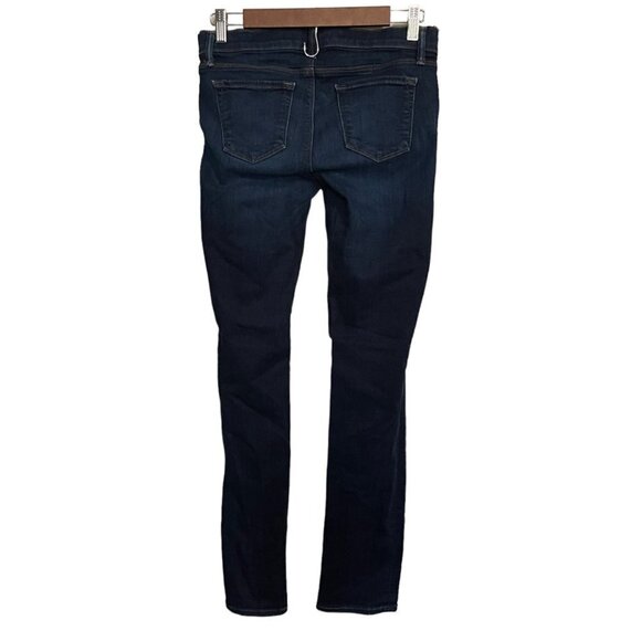 J Brand Womens Dark Wash Stretch Low Rise Skinny Maternity Jeans Size 27 - Picture 9 of 9